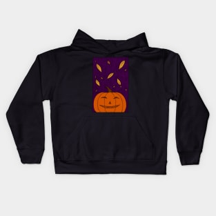 Tranquil Jack'o'Lantern Kids Hoodie